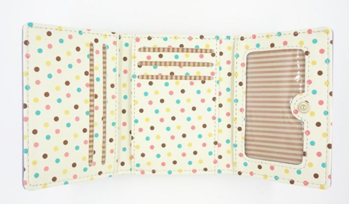 กระเป๋าสตางค์ผู้หญิง ใบสั้น สไตล์ ญี่ปุ่น ลาย ลูกเจี๊ยบ ใส่สูท เก๋ ๆ กระเป๋าสตางค์ วัยรุ่น ใส่บัตรได้เยอะ แนวน่ารัก หวาน ๆ สีลูกกวาด 205081