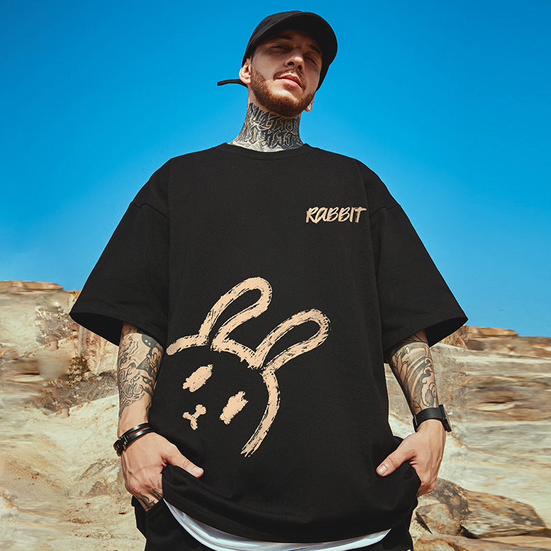 เสื้อยืดผู้ชายอ้วน S-5XL(อกเสื้อ39-51นิ้ว)