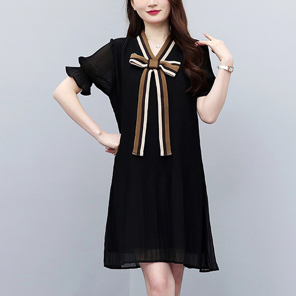 เดรสไซส์ใหญ่ ชุดเดรสสาวพลัสไซส์ เดรสเรียบหรู ไซส์ใหญ่ BY SHUYA