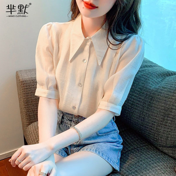 เสื้อชีฟองเกาหลี เสื้อชีฟองสวยๆ