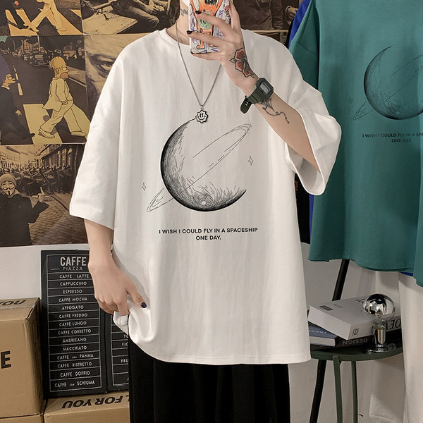 เสื้อยืดผู้ชายอ้วน S-5XL(อกเสื้อ39-51นิ้ว)