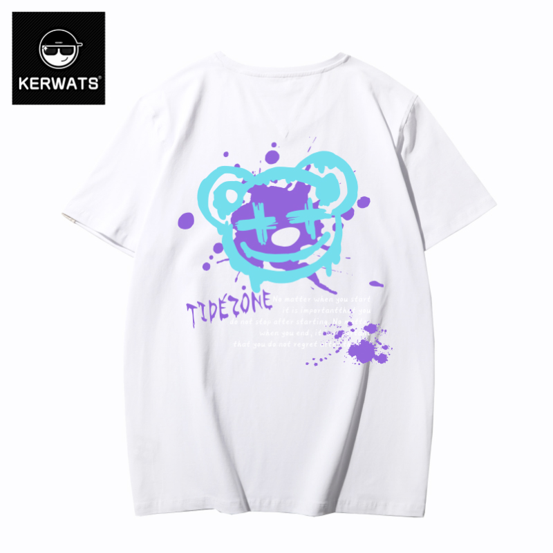เสื้อยืดผู้ชายอ้วน S-6XL น้ำหนักผู้สวม 50-135 กิโลกรัม