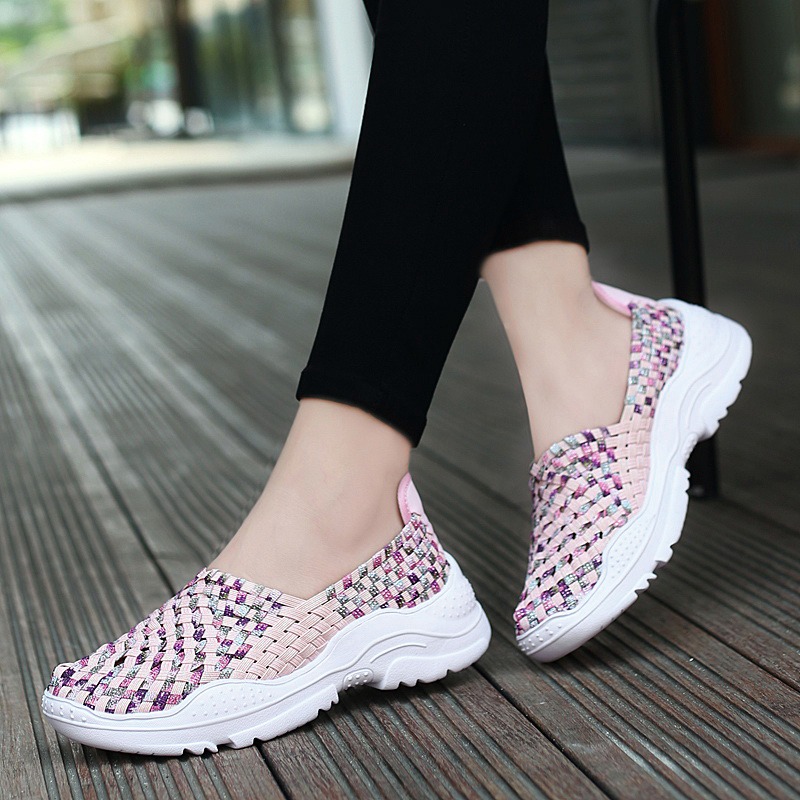 รองเท้าผ้าใบ รองเท้าลำลอง รองเท้าผ้าใบลำลอง รองเท้าแฟชั่นแบบสวม Slipper Shop