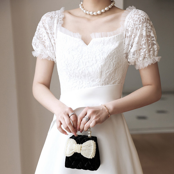 ชุดราตรี ชุดราตรีสวยหรู แบบ ทันสมัย Evening dress