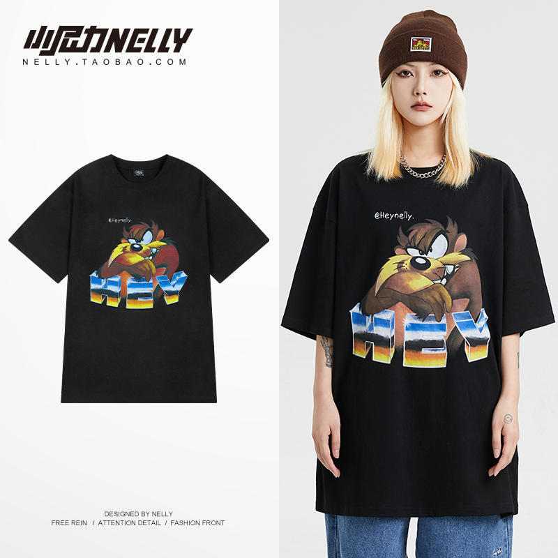 เสื้อยืดคอกลม ผู้ชาย เสื้อยืดผู้ชายเกาหลี เสื้อยืดเกาหลี แบรนด์ NELLY