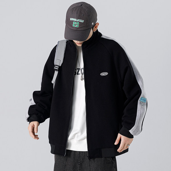เสื้อแจ็คเก็ตเบสบอล เสื้อคลุม เสื้อแขนยาวสไตล์เกาหลี