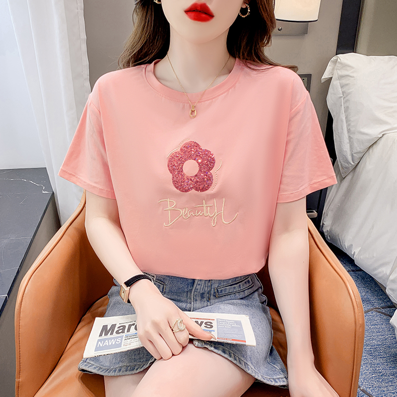 เสื้อผ้าวัยรุ่นเกาหลี เสื้อยืดวัยรุ่นผู้หญิง มีขนาด S M L XL