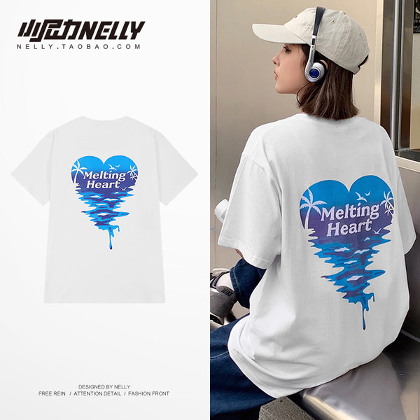 เสื้อยืดคอกลม ผู้ชาย เสื้อยืดผู้ชายเกาหลี เสื้อยืดเกาหลี แบรนด์ NELLY