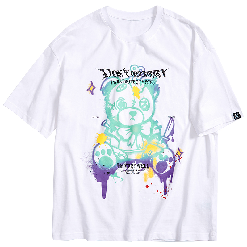 เสื้อยืดผู้ชายอ้วน S-5XL(อกเสื้อ39-51นิ้ว)