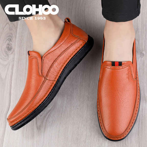 รองเท้าหนังผู้ชาย มีไซส์39-44 รองเท้าโลฟเฟอร์ชาย Slip-On Shoes