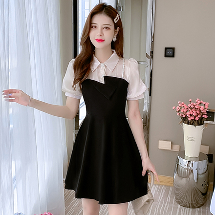 มินิเดรสสไตล์เกาหลี เดรสแบบสวยๆ By Meiyi women's clothing