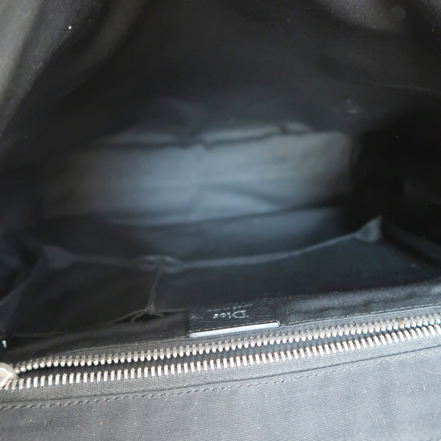 Dior Homme Grey Calfskin Messenger Bag