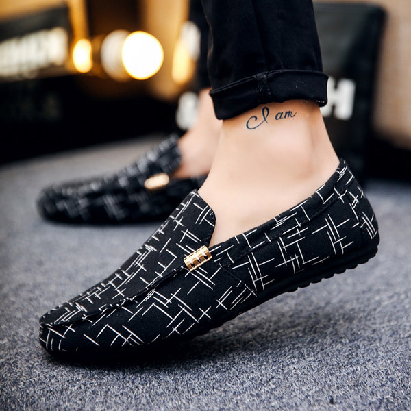รองเท้าโลฟเฟอร์ชาย รองเท้าผู้ชาย รองเท้าแฟชั่นชาย รองเท้าหนังผู้ชาย Men Loafer Slip-On Shoes
