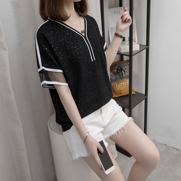 เสื้อยืดทีเชิ้ตผ้าคอตตอน L-4XL เสื้อยืดทีเชิ้ตสาวอวบ เสื้อยืดทีเชิ้ตสาวอ้วน เสื้อยืดทีเชิ้ตสาวพลัสไซส์ BY Uppercase Beauty