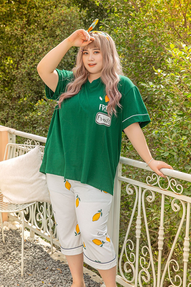ชุดนอนคนอวบ-อ้วน 3X-6XL