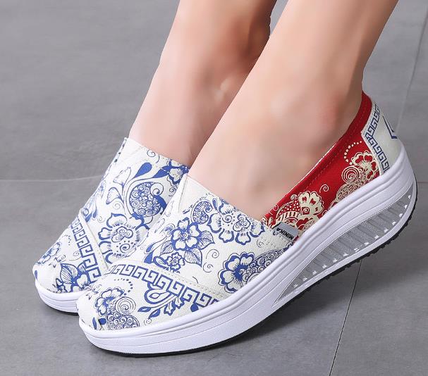 รองเท้าผ้าใบ รองเท้าลำลอง รองเท้าผ้าใบลำลอง รองเท้าแฟชั่นแบบสวม Slipper Shop