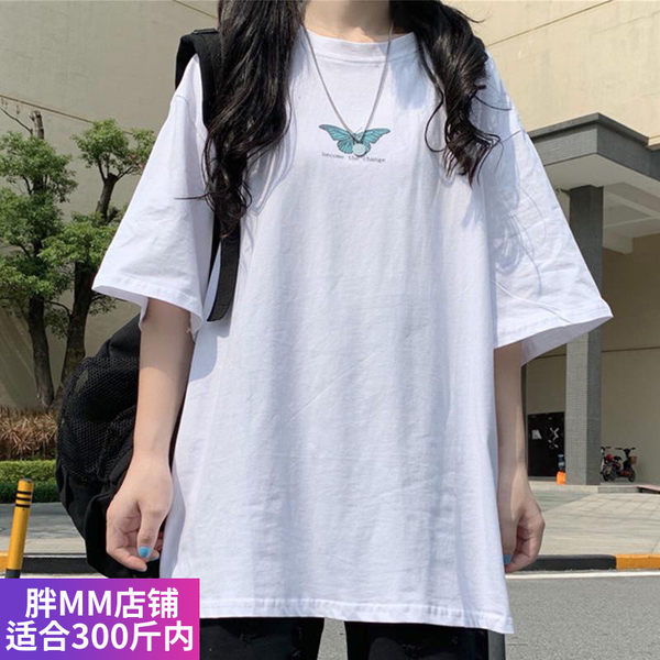 เสื้อโอเวอร์ไซส์เกาหลี เสื้อยืดพลัสไซส์ เสื้อยืดคนอ้วน เสื้อยืดโอเวอร์ไซส์ผู้หญิง