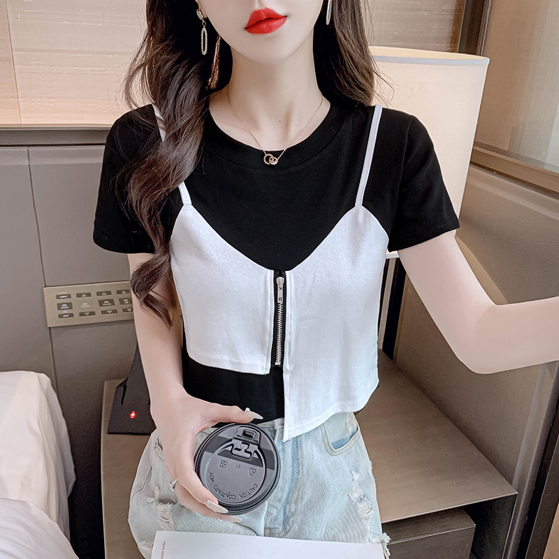 เสื้อผ้าวัยรุ่นเกาหลี เสื้อยืดวัยรุ่นผู้หญิง มีขนาด S M L XL