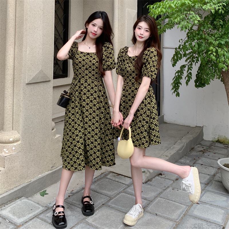 เดรสวัยรุ่น-เดรสคนอ้วนวัยรุ่น L-4XL(อก38-46 นิ้ว)