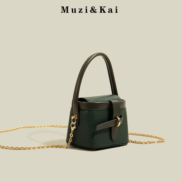 กระเป๋าสะพายข้างผู้หญิง กระเป๋าสะพายสไตล์เกาหลี By Muzi&Kai