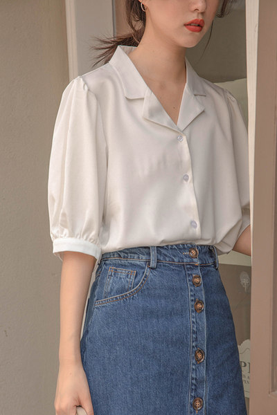 เสื้อชีฟองเกาหลี เสื้อชีฟองสวยๆ