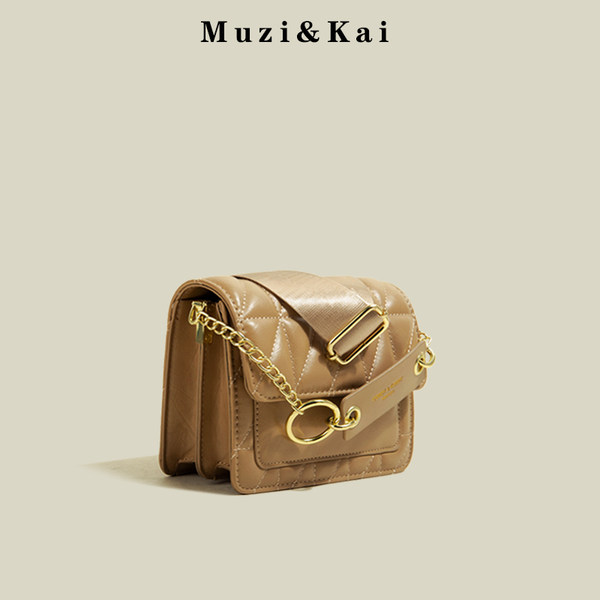 กระเป๋าสะพายข้างผู้หญิง กระเป๋าสะพายสไตล์เกาหลี By Muzi&Kai