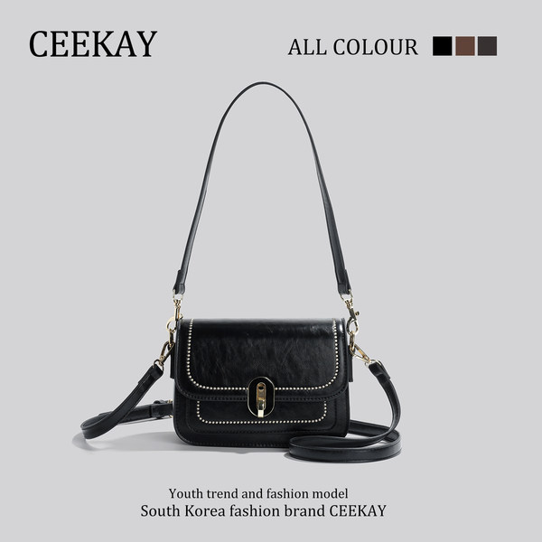 กระเป๋าสะพายข้างเกาหลี กระเป๋าผู้หญิงแบรนด์ CEEKEY