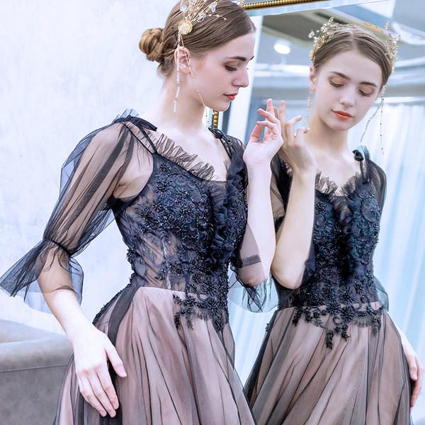 ชุดราตรี ชุดออกงาน ดีไซน์หรู แบรนด์ Angel