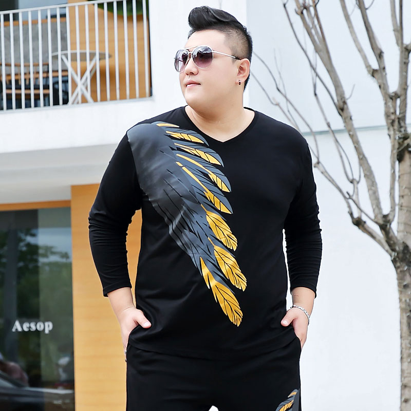 เสื้อยืดผู้ชายอ้วน S-5XL(อกเสื้อ39-51นิ้ว)