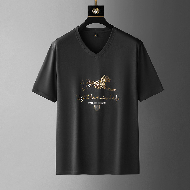 เสื้อยืดผู้ชายอ้วน S-5XL(อกเสื้อ39-51นิ้ว)