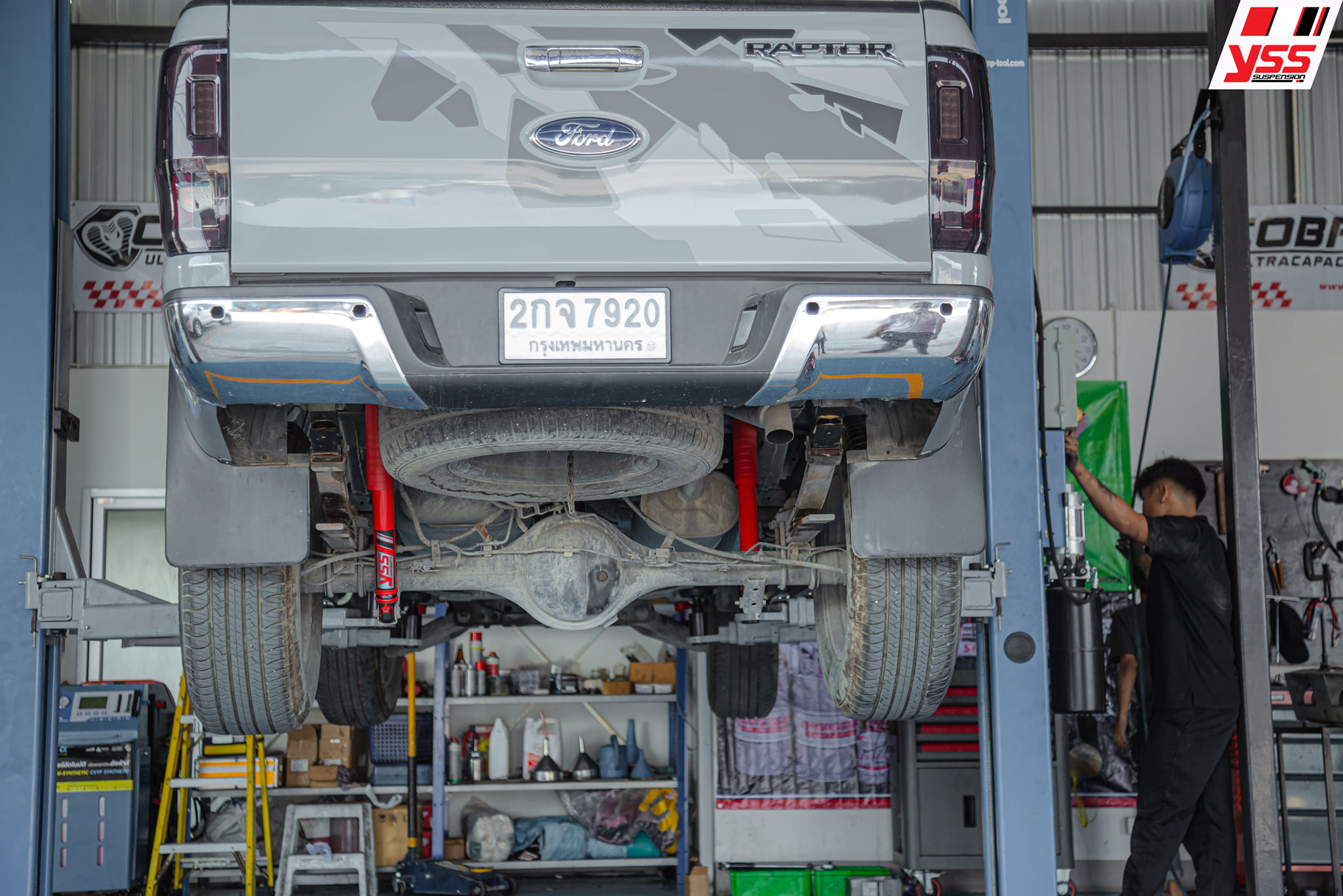 โช๊คอัพ สปริง YSS รุ่น DTG Sport รถ Ford All New Ranger ปี 18> 2.0 Bi-Turbo