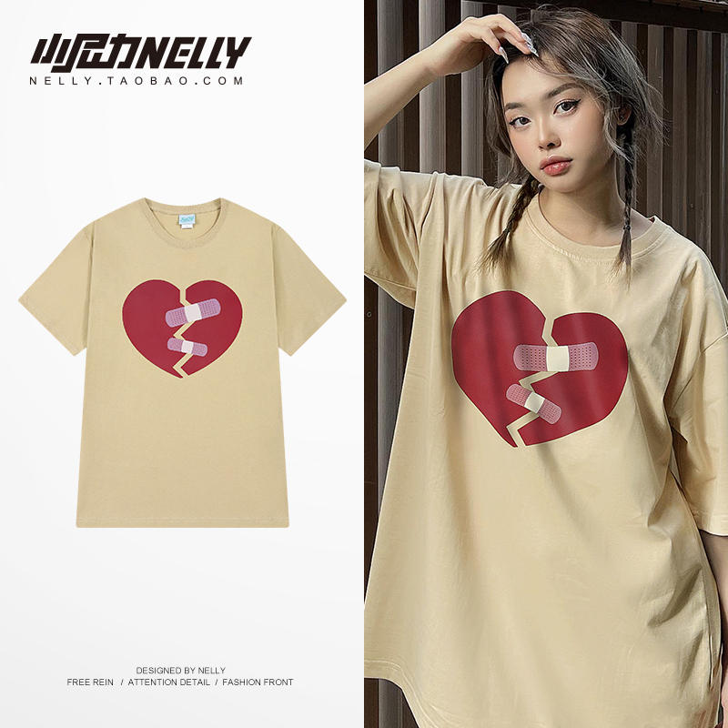 เสื้อยืดคอกลม ผู้ชาย เสื้อยืดผู้ชายเกาหลี เสื้อยืดเกาหลี แบรนด์ NELLY