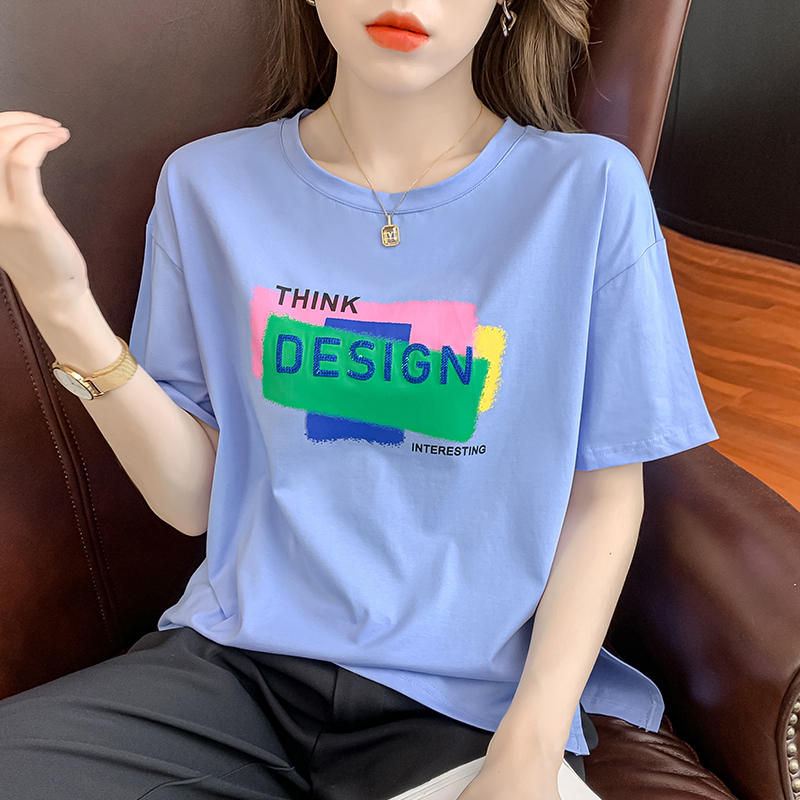 เสื้อยืดวัยรุ่นน่ารักๆ เสื้อวัยรุ่นแขนสั้น เสื้อผ้าวัยรุ่นเกาหลี แบรนด์ Wiyike
