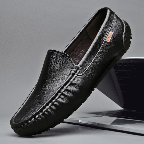 รองเท้าหนังผู้ชาย มีไซส์39-44 รองเท้าโลฟเฟอร์ชาย Slip-On Shoes