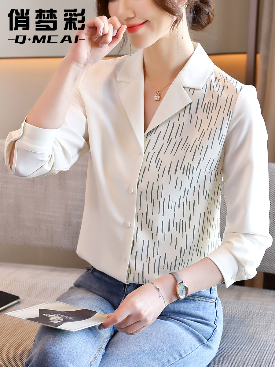 เสื้อเชิ้ต เสื้อเชิ้ตชีฟอง ลายสวยๆฟรีค่าส่ง