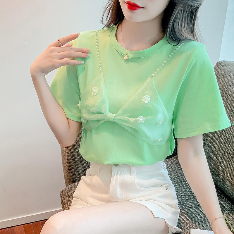 เสื้อยืดวัยรุ่นน่ารักๆ เสื้อวัยรุ่นแขนสั้น เสื้อผ้าวัยรุ่นเกาหลี แบรนด์ Wiyike