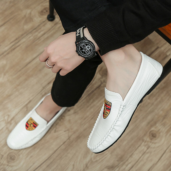 รองเท้าหนังผู้ชาย มีไซส์39-44 รองเท้าโลฟเฟอร์ชาย Slip-On Shoes