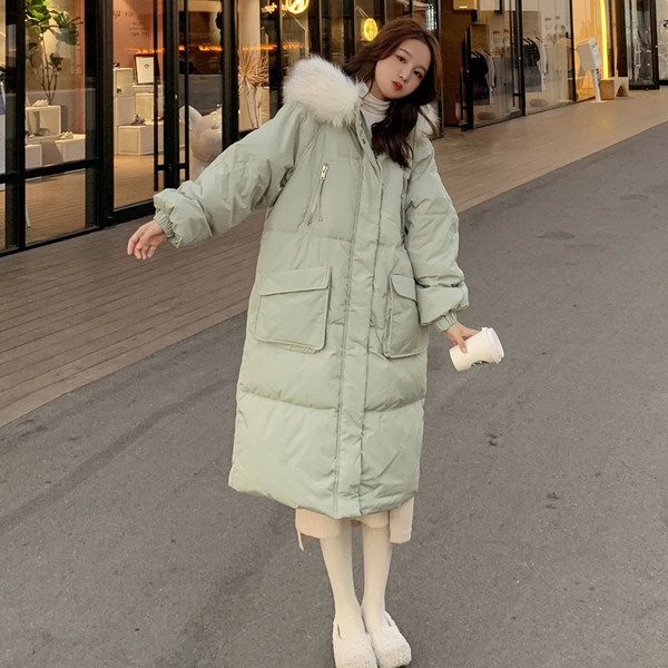 เสื้อโค้ท เสื้อโค้ทกันหนาว เสื้อโค้ทใส่เที่ยวต่างประเทศ ยี่ห้อ: Qianziqian