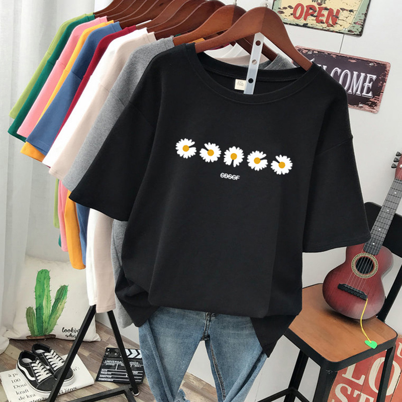 เสื้อยืดคอตตอน สกรีนลายน่ารัก มีหลากหลายสี ส่งฟรีทั่วไทย BY JIMIAO