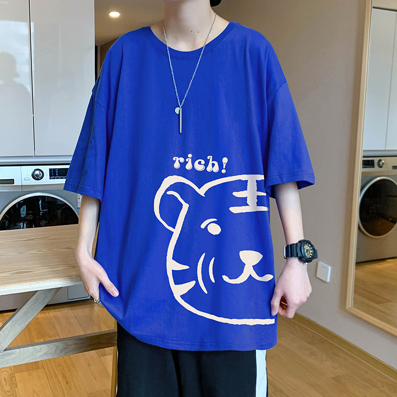 เสื้อยืดผู้ชายอ้วน XL-5XL อกเสื้อ40-52 นิ้ว