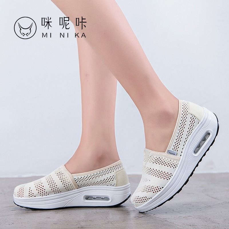 รองเท้าผ้าใบ รองเท้าลำลอง รองเท้าผ้าใบลำลอง รองเท้าแฟชั่นแบบสวม Slipper Shop