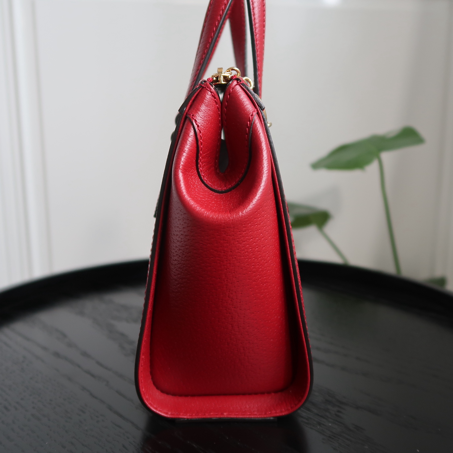 Gucci Red GG Flora Ophidia Small Tote