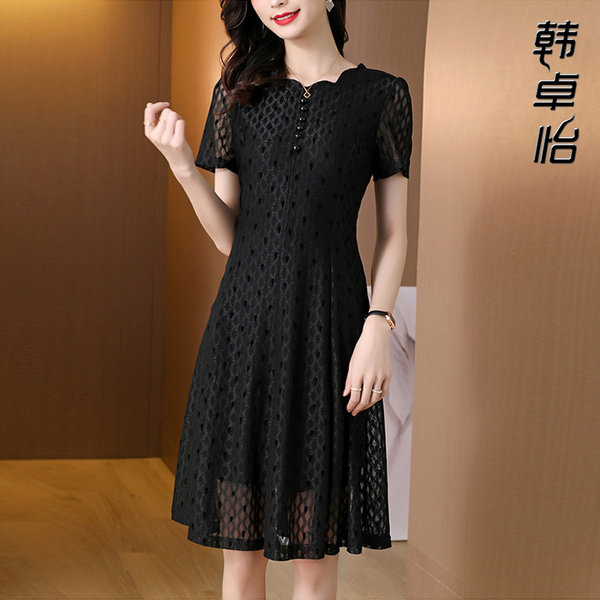 เดรสวัยผู้ใหญ่40-60ปี เดรสคุณแม่ ชุดเดรสทำงานวัยผู้ใหญ่ แบรนด์ MAMA DRESS