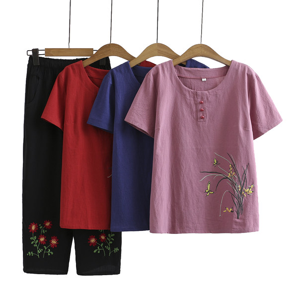 เสื้อลินินสไตล์ผู้ใหญ่ เสื้อคุณแม่ เสื้อผู้ใหญ่ แบรนด์ LININ