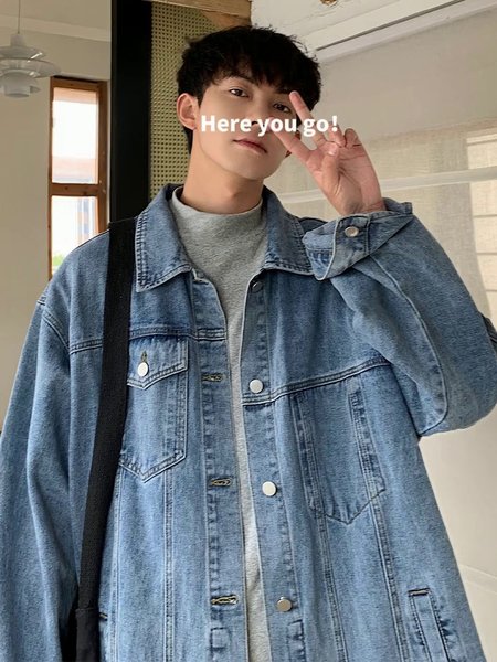 เสื้อแจ็คเก็ตเบสบอล เสื้อคลุม เสื้อแขนยาวสไตล์เกาหลี