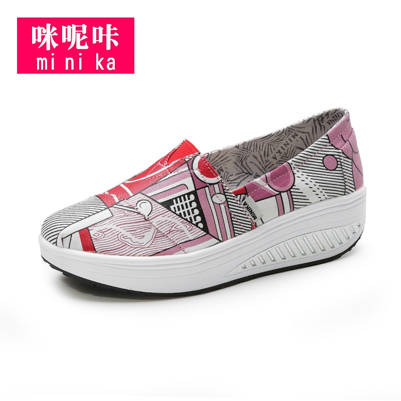 รองเท้าผ้าใบ รองเท้าลำลอง รองเท้าผ้าใบลำลอง รองเท้าแฟชั่นแบบสวม Slipper Shop