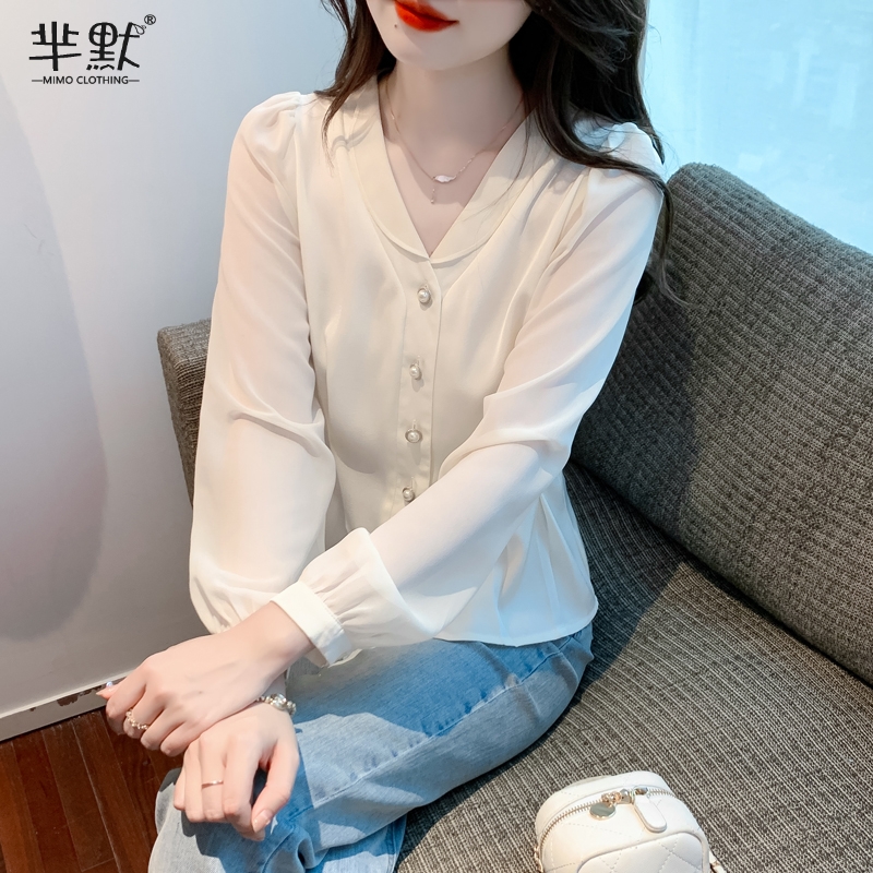 เสื้อลูกไม้ เสื้อเชิ้ตแขนยาว