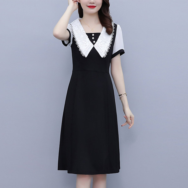 เดรสไซส์ใหญ่ ชุดเดรสสาวพลัสไซส์ เดรสเรียบหรู ไซส์ใหญ่ BY SHUYA