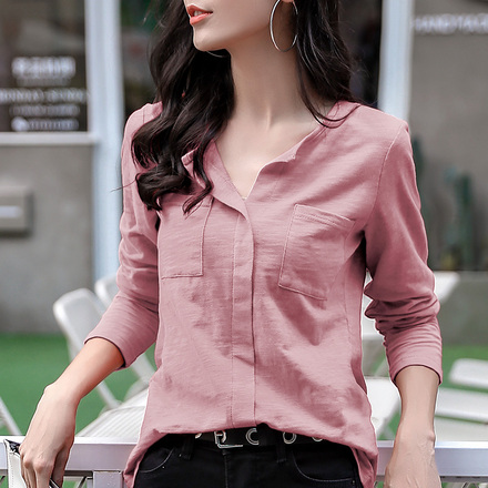 เสื้อยืดแขนยาวแฟชั่น เสื้อยืด T-shirt แขนยาว