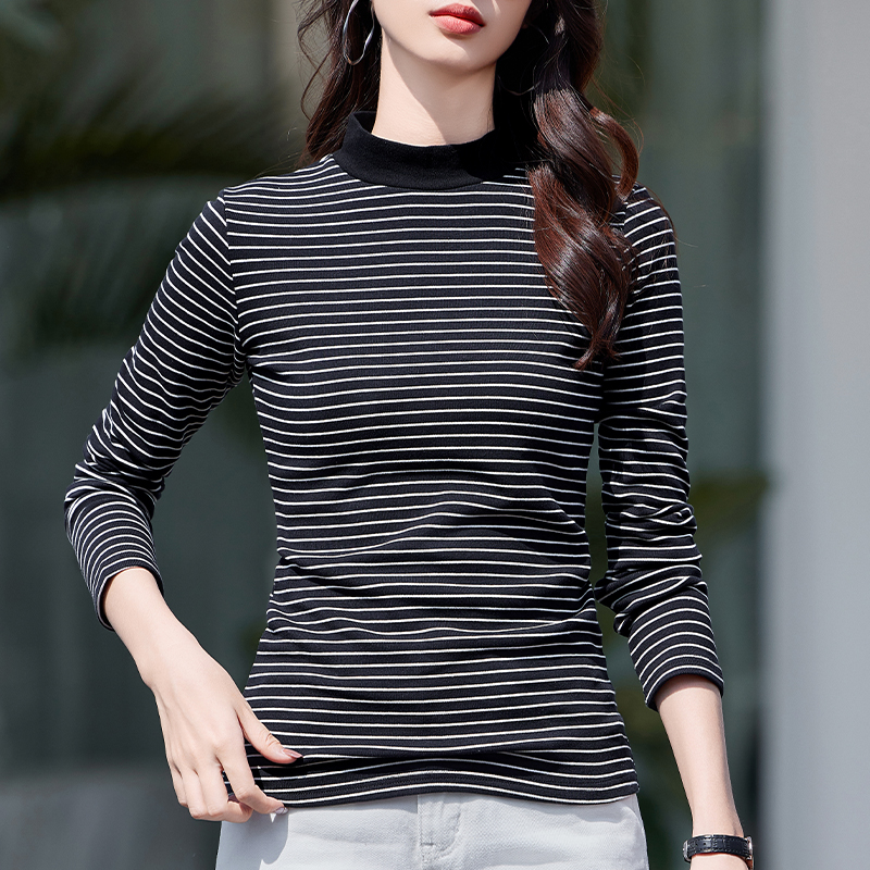 เสื้อยืดสีดำ แฟชั่น เสื้อยืด T-shirt สีดำ สวมใส่สบาย ไม่ร้อน